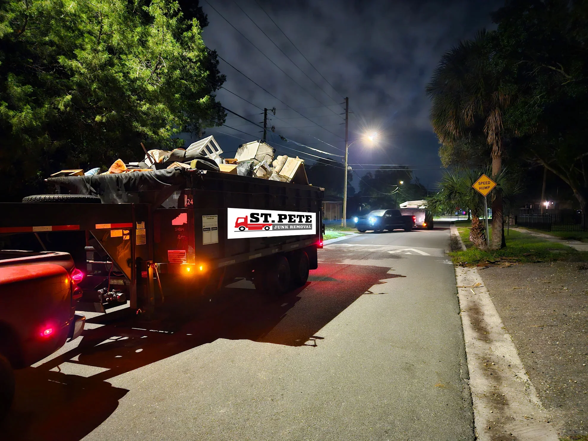 Our crew working late
